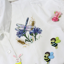 Набор для вышивания на одежде 