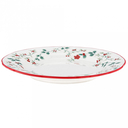 Тарелка мелкая фарфоровая 