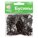 Бусины деревянные (5 мм; коричневый; 250 шт.) — фото, картинка — 3