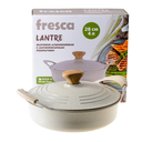 Жаровня алюминиевая с крышкой, 28 см 