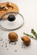 Крышка стеклянная с пароотводом 