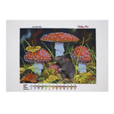 Канва с рисунком для вышивания бисером 