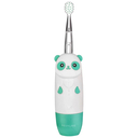 Детская электрическая зубная щетка Revyline RL 025 Panda (зелёная) — фото, картинка — 1