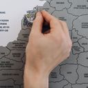 Скретч-карта Республики Беларусь (50х63 см) — фото, картинка — 7
