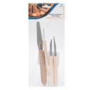 Набор инструментов для работ с глиной (4 шт.) — фото, картинка — 3