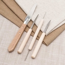 Набор инструментов для работ с глиной (4 шт.) — фото, картинка — 4