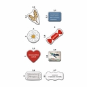 Набор 3D наклеек 