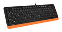 Клавиатура A4Tech Fstyler FK10 (чёрно-оранжевая) — фото, картинка — 2