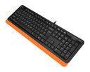 Клавиатура A4Tech Fstyler FK10 (чёрно-оранжевая) — фото, картинка — 4