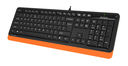 Клавиатура A4Tech Fstyler FK10 (чёрно-оранжевая) — фото, картинка — 5