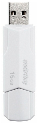 USB Flash Drive 32GB SmartBuy Clue White (SB16GBCLU-W) — фото, картинка — 1