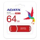 USB Flash Drive 64Gb A-Data UV150 USB 3.2 (Red) — фото, картинка — 1