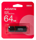 USB Flash Drive 64Gb A-Data UV150 USB 3.2 (Black) — фото, картинка — 1