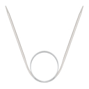 Спицы круговые для вязания (металл; 4 мм; 60 см) — фото, картинка — 1