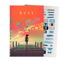 Тетрадь общая в клетку на гребне 