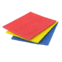 Губка для мытья посуды абразивная 