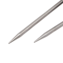 Спицы круговые для вязания (металл; 6 мм; 80 см) — фото, картинка — 1