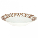 Тарелка глубокая фарфоровая 