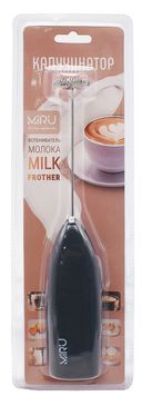 Вспениватель молока Miru Milk. Frother KA044 (черный) — фото, картинка — 2