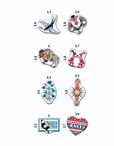 Набор 3D наклеек 