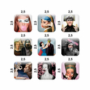 Набор 3D наклеек 