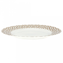 Тарелка мелкая фарфоровая 