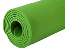 Коврик для йоги (183х61x0,6 см; зеленый) — фото, картинка — 8