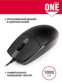 Мышь Smartbuy One 216-K (черная) — фото, картинка — 3