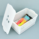 Корзина с крышкой 