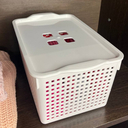 Корзина с крышкой 