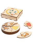 Деревянный пазл 