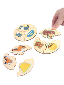 Деревянный пазл 