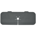 Коврик для раковины силиконовый (370х140х10 мм) — фото, картинка — 2