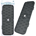 Коврик для раковины силиконовый (370х140х10 мм) — фото, картинка — 4