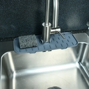 Коврик для раковины силиконовый (370х140х10 мм) — фото, картинка — 7