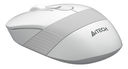 Мышь A4Tech Fstyler FG10S (бело-серая) — фото, картинка — 3
