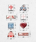 Набор 3D наклеек 