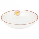 Тарелка глубокая фарфоровая 