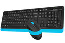 Беспроводной набор A4Tech Fstyler FG1010 (чёрно-синий; мышь, клавиатура) — фото, картинка — 4