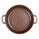 Жаровня алюминиевая с крышкой 2,5 л 