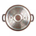 Жаровня алюминиевая с крышкой 2,5 л 