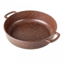 Жаровня алюминиевая с крышкой 3,5 л 