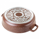 Жаровня алюминиевая с крышкой 3,5 л 