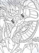 Раскраска-антистресс. Будь в тренде. Аниме краш — фото, картинка — 4