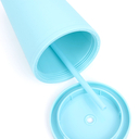 Стакан с трубочкой 