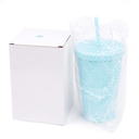 Стакан с трубочкой 