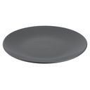 Тарелка десертная керамическая (200 мм; графит) — фото, картинка — 1