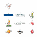 Набор 3D наклеек 