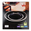 Блюдо сервировочное стеклянное 