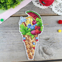 Набор для вышивания на пластиковой канве 